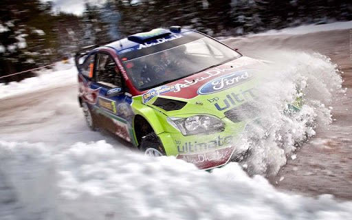 3D Snowy Racing Rally截图4