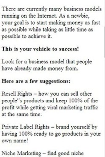 Internet Entrepreneurs Tips截图1