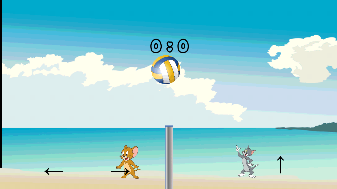 Tom vs Jerry Volleyball截图2