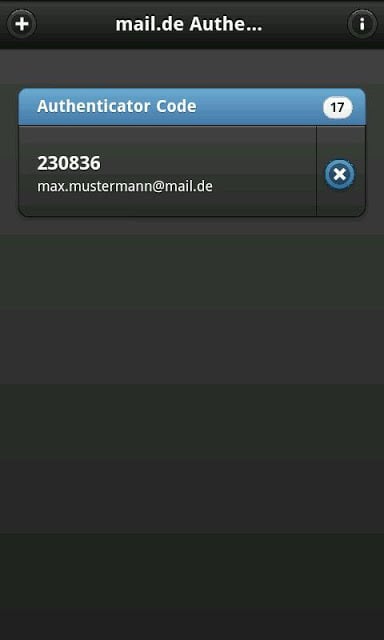 mail.de Authenticator截图2