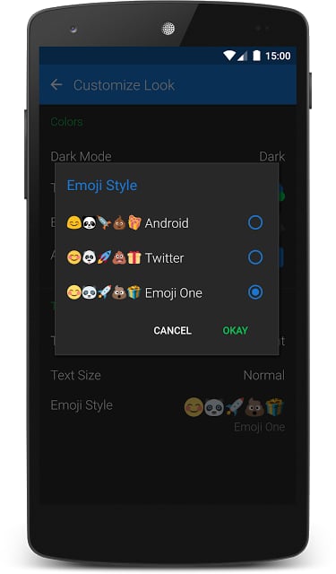 Textra Emoji - Emoji One Style截图3