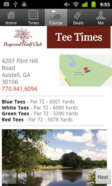 Dogwood Golf Club Tee Times截图1