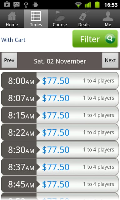 Eagle Ridge AU Golf Tee Times截图3