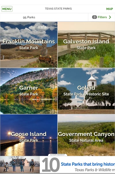 TX State Parks Official Guide截图10