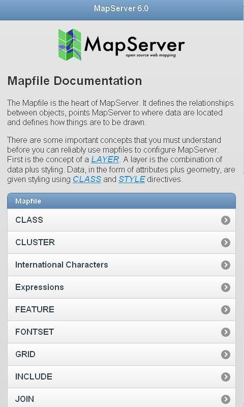 MapServer Docs截图1