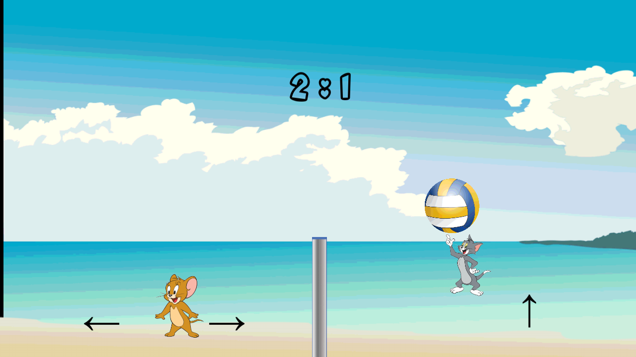 Tom vs Jerry Volleyball截图3