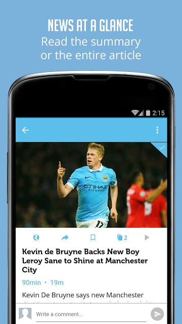 Unofficial Man City News截图11