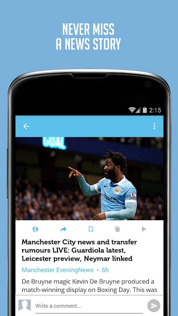 Unofficial Man City News截图1