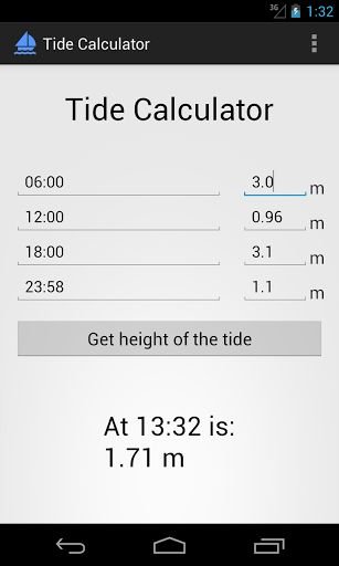 Tide Calculator截图2