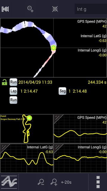 CMS Lap Timer (GPS Laptimer)截图3