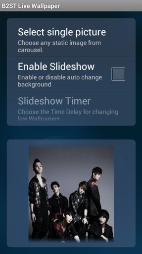 B2ST Live Wallpaper截图3