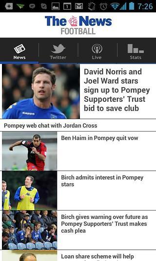 Portsmouth News Football...截图1