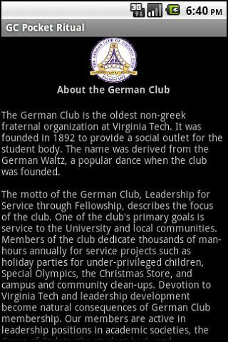 German Club Pocket Ritual截图2