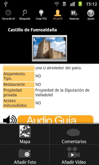 Turismo Espa&ntilde;a GPS截图3