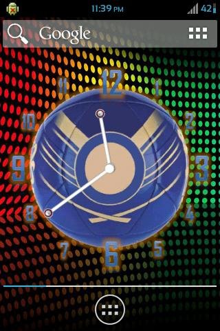 Analog Clock Football Fans截图3