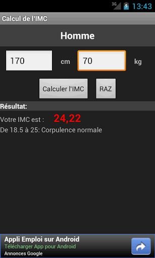 Calculate the BMI截图4