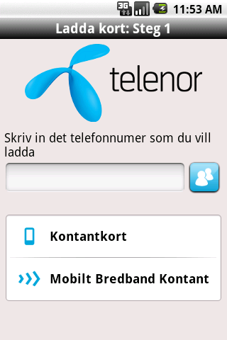 Telenor Ladda截图2