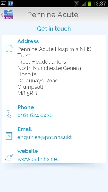 Pennine Acute Hospitals Trust截图5