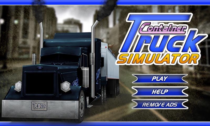 3D container truck simulator截图1