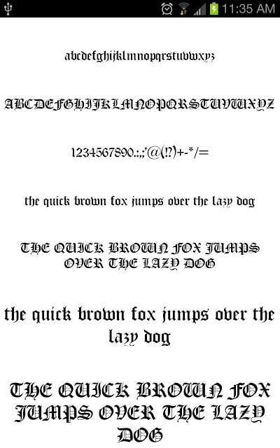 Royal Fonts for FlipFont free截图6