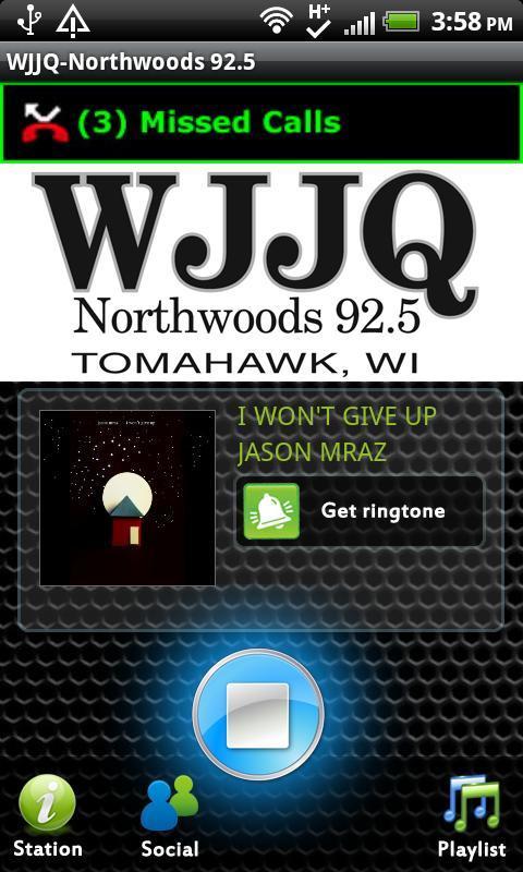 WJJQ-Northwoods 92.5截图1