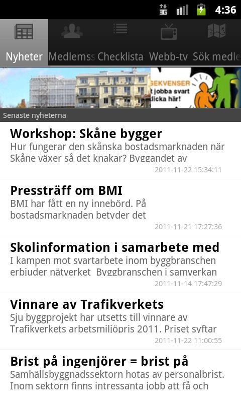 Sveriges Byggindustrier截图1