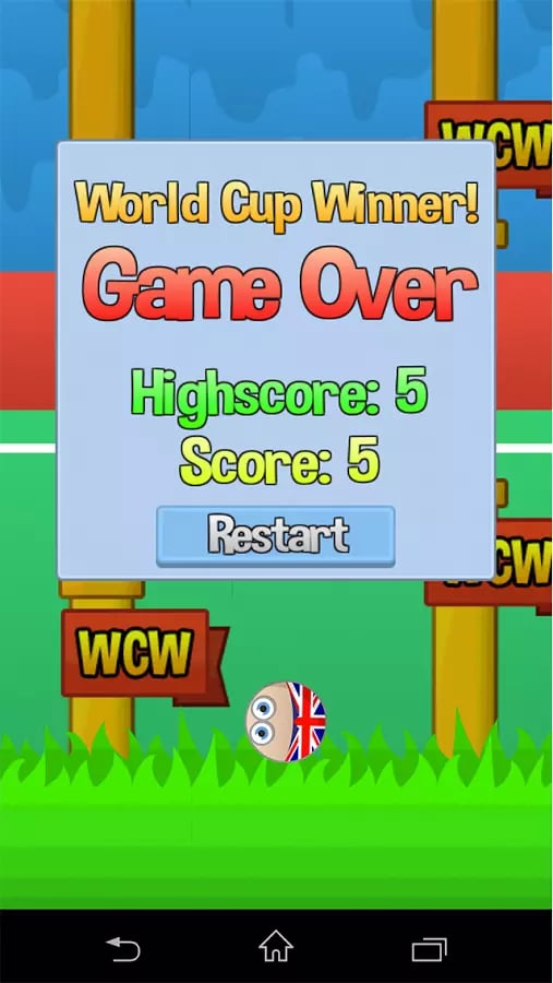 Flappy Cup Winner Englan...截图2