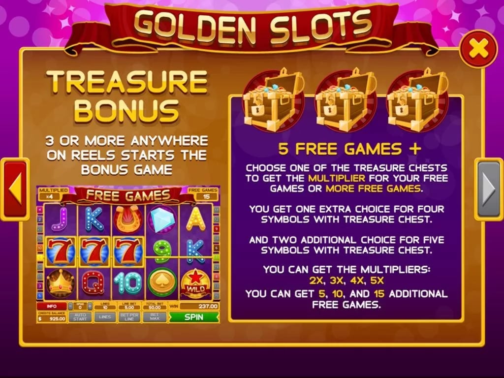 Golden Slots Treasure截图8