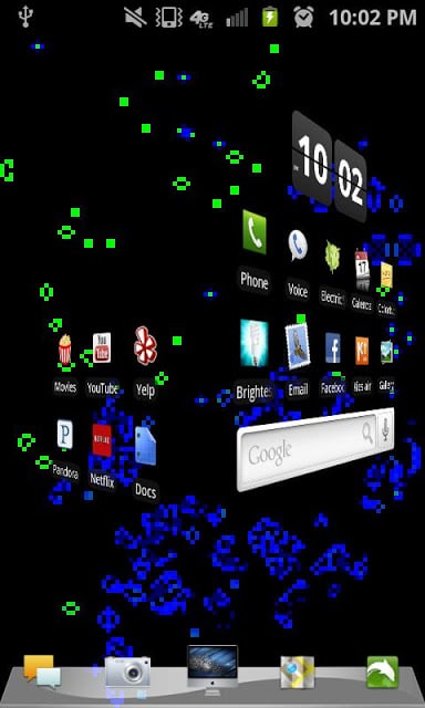 Pixel Fire Live Wallpaper截图1