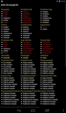 西班牙语动词 专业版截图