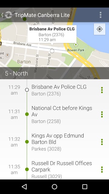 TripMate Canberra Lite截图8