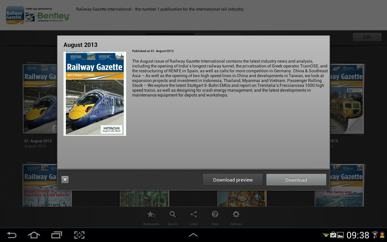 Railway Gazette Tablet Edition截图2