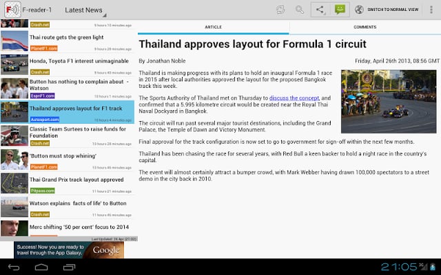 Freader1 - Formula Racing News截图5