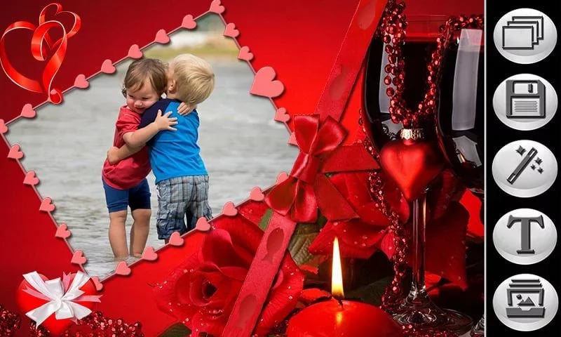 Romantic Photo Frames截图4