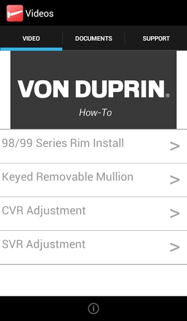 Von Duprin How-To截图7