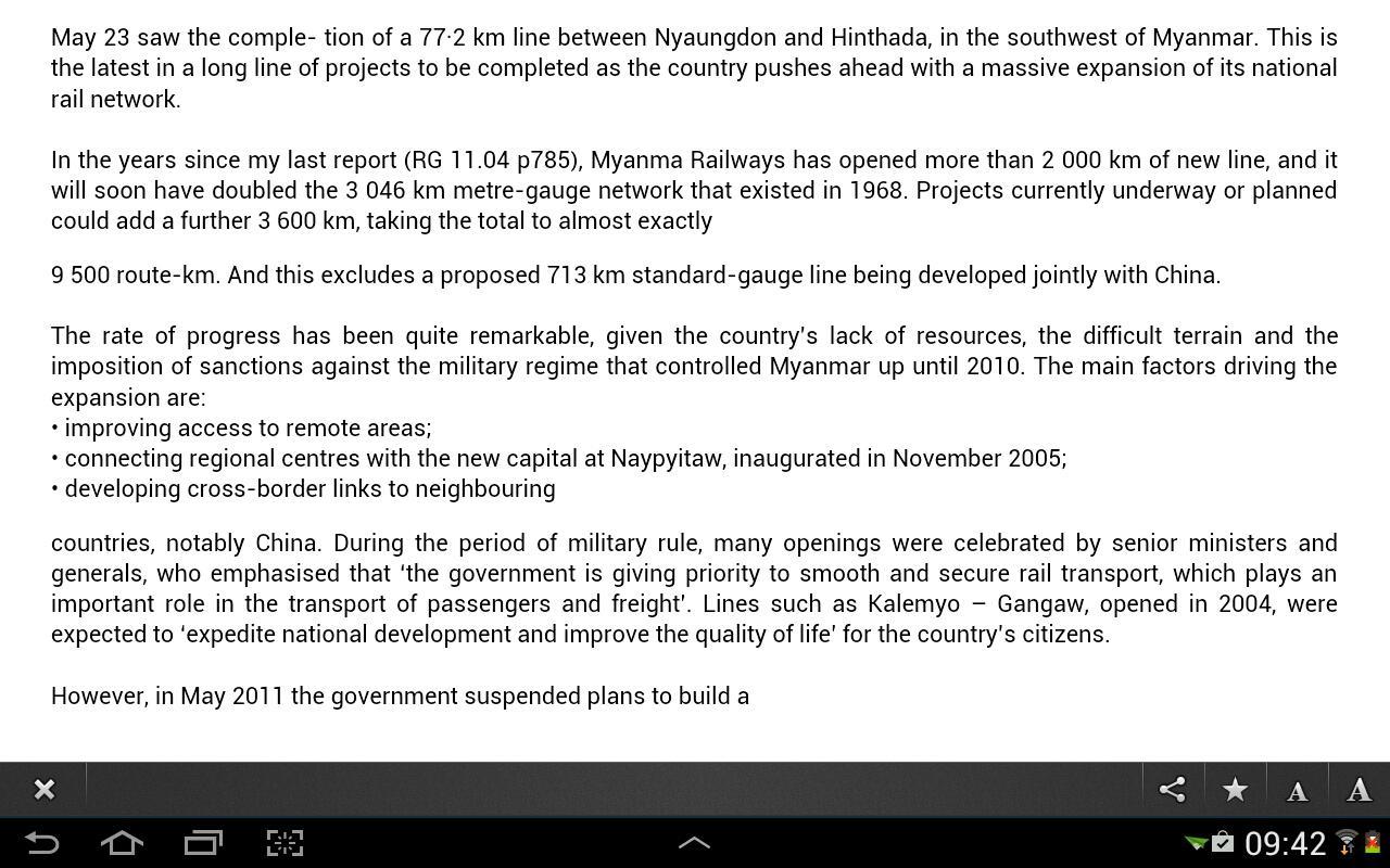 Railway Gazette Tablet Edition截图4