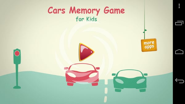 Cars Matching Game for K...截图1