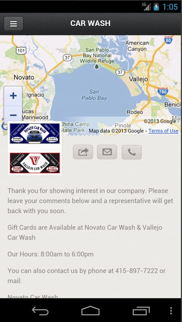 Novato &amp; Vallejo Car Wash截图3