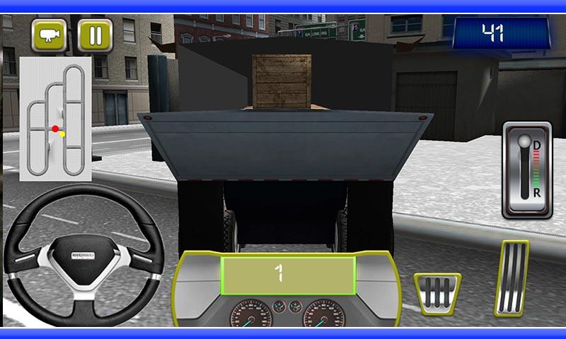 3D container truck simulator截图4