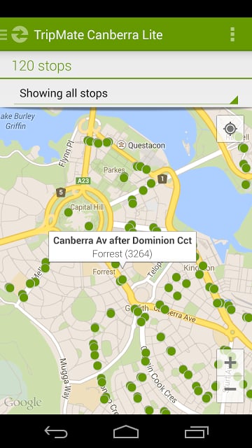 TripMate Canberra Lite截图7
