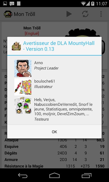 Avertisseur de DLA MountyHall截图8