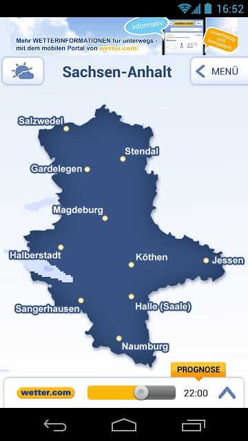 wetter.com Niederschlagsradar截图1