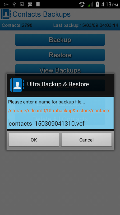 Ultra Backup & Restore截图3