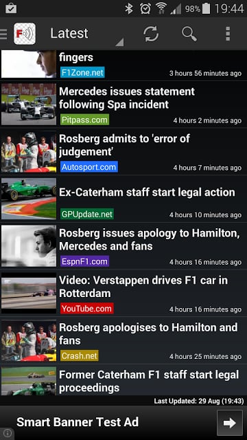 Freader1 - Formula Racing News截图2