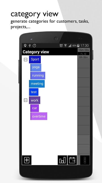 myTime - time tracking截图7