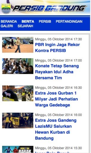 Persib Bandung News截图1