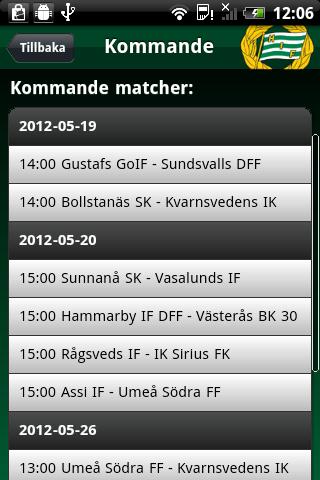 Hammarby Damfotboll截图3