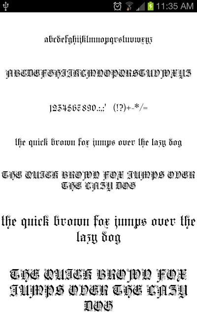 Royal Fonts for FlipFont free截图2