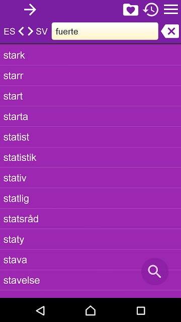 西班牙瑞典字典截图6