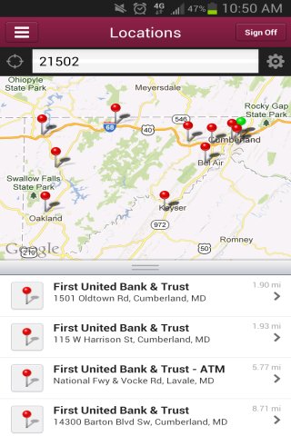 My Bank First United Mobile截图4